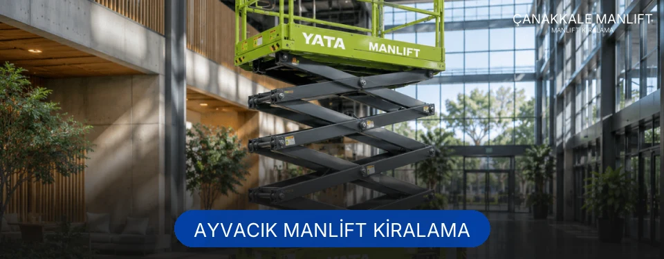 Ayvacık Manlift Kiralama