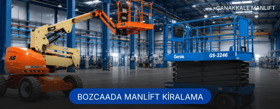 Bozcaada Manlift Kiralama