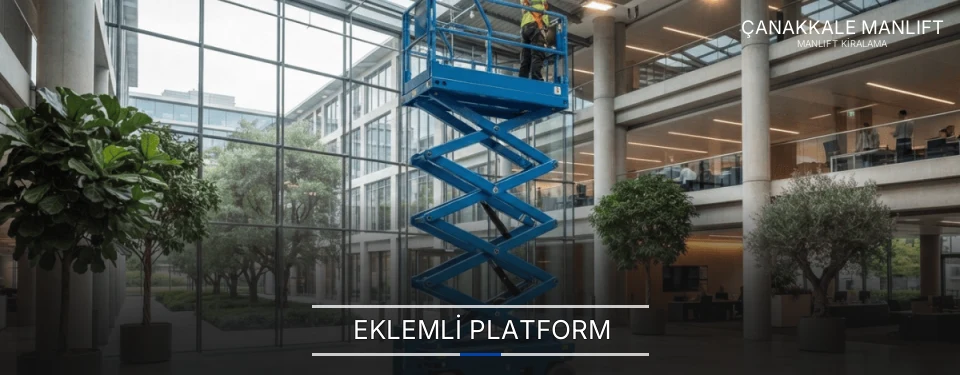 Çanakkale Eklemli Platform Manlift Kiralama Firmaları